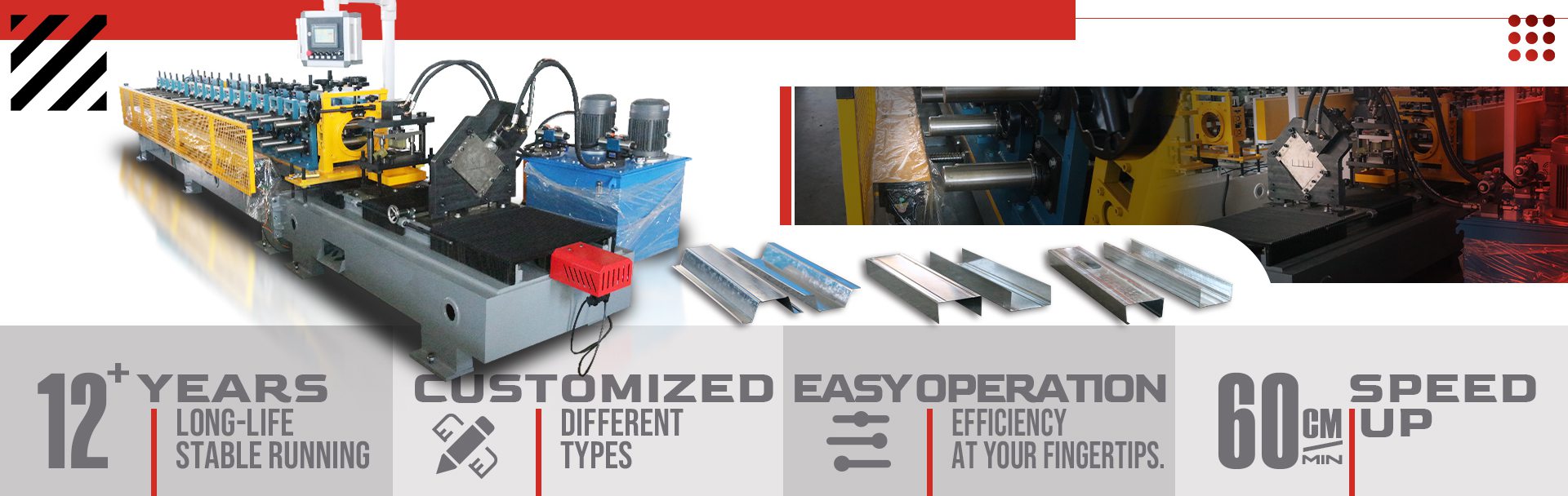 drywall profile machine